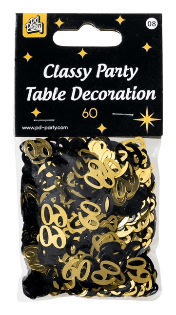 Confetti de table 60 ans 20gr