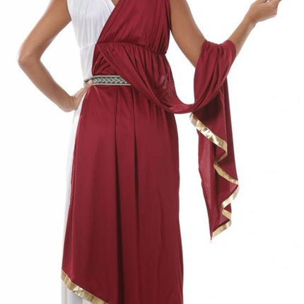 Robe romaine Rouge Dames
