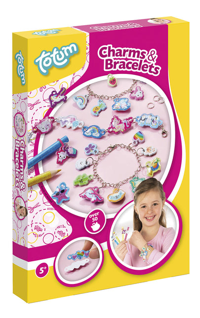 Set de fabrication de bracelets et de breloques