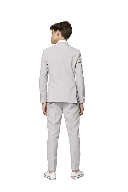 Costume gris Garçon Ado <tc>OppoSuits</tc>