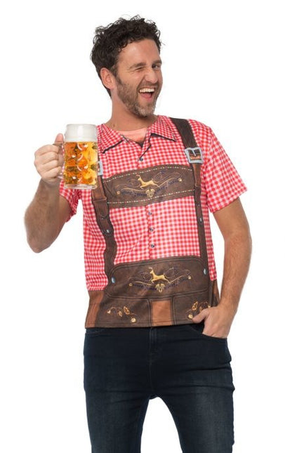 T-Shirt homme Lederhose