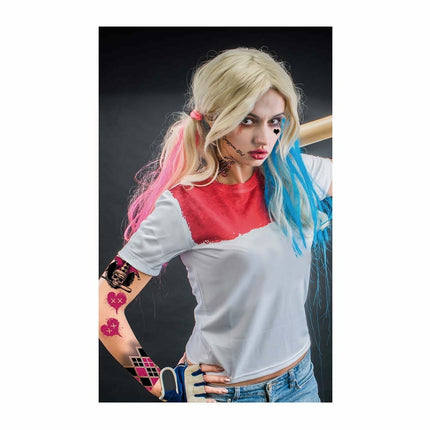 Faux tatouages Harley Quin