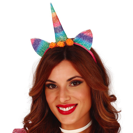 Bandeau de licorne coloré