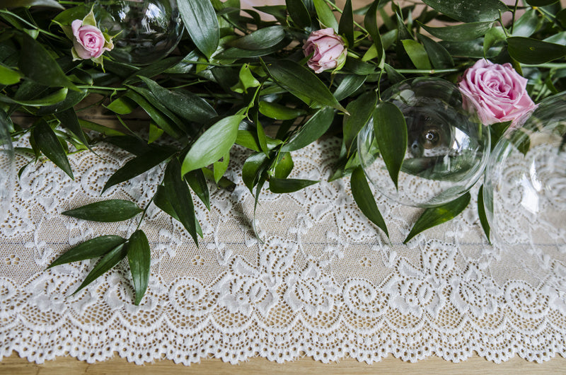 Chemin de table Dentelle 15cm 9m