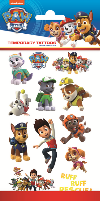 Tatouages Paw Patrol