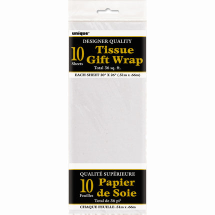 Papier buvard blanc 31cm 10pcs