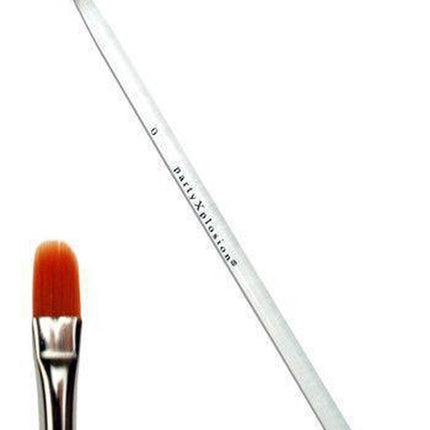 PXP Schmink Brush Flat With Round Top 4mm (brosse plate à bout arrondi)