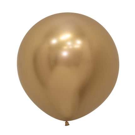 Ballons Reflex Gold 61cm 3pcs