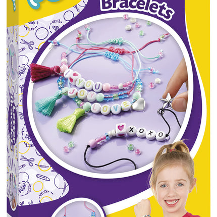 Fabrication de bracelets de lettres