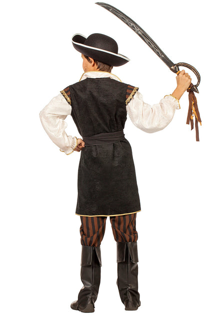 Costume de pirate noir pour enfant