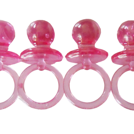 Tétines pour bébés Crystal Pink 4pcs
