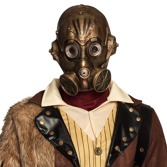 Masque à gaz d'Halloween en latex