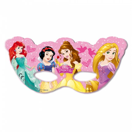 Masques de princesses Disney 6pcs