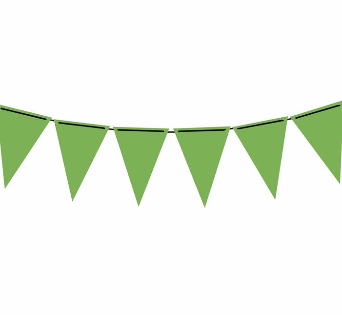 Papier guirlande vert 3m