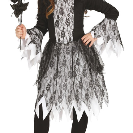 Costume d'Halloween fantôme fille