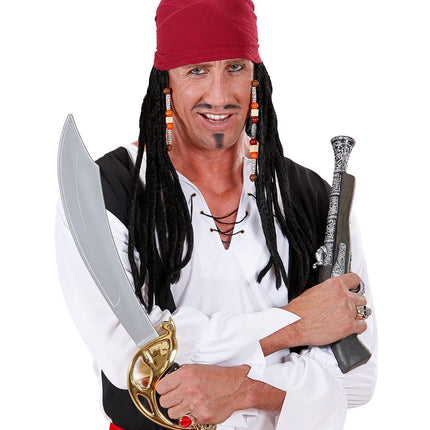 Faux pistolet de pirate 42cm