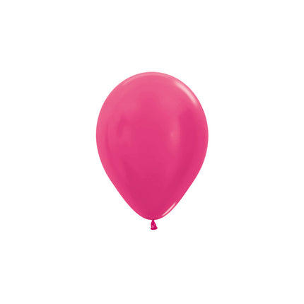Ballons de baudruche Fuchsia Métallique 12cm 50pcs