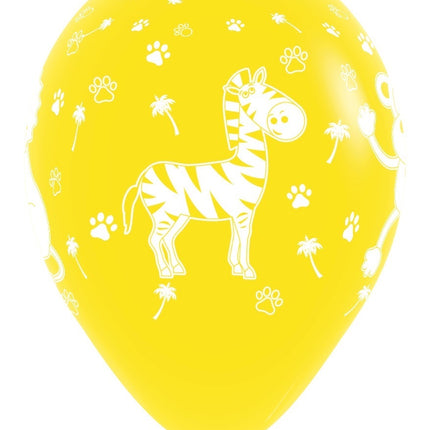 Ballons Jungle Animals Fashion Mix 30cm 25pcs