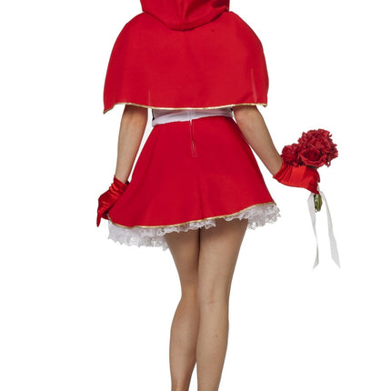Cape de costume de chaperon rouge