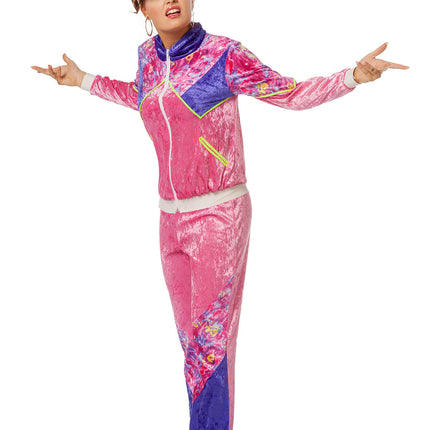 Tracksuit 80s Velvet Ladies