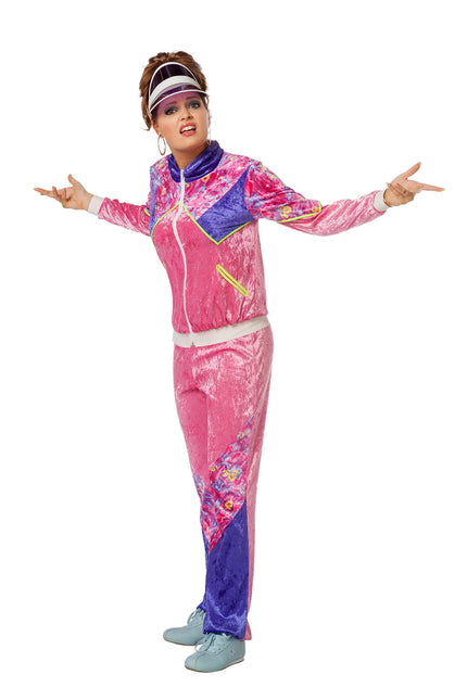 Tracksuit 80s Velvet Ladies