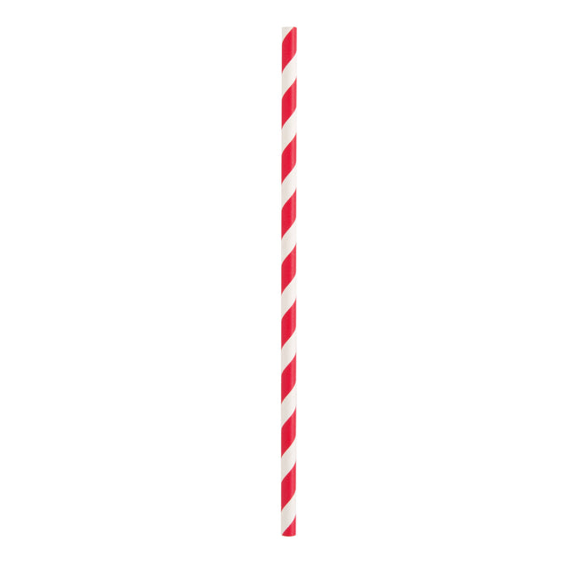 Pailles colorées en papier 40pcs