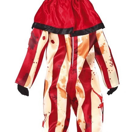 Clown Costume d'Halloween Enfant Rayé
