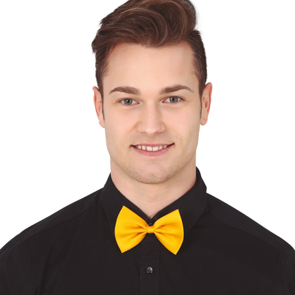 Noeud jaune 11cm