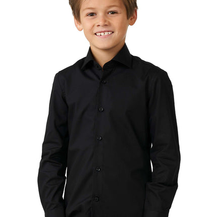 Chemise noire Garçon <tc>OppoSuits</tc>