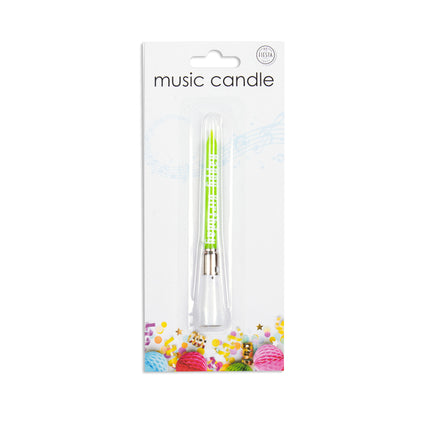 Bougie avec musique 7.8cm