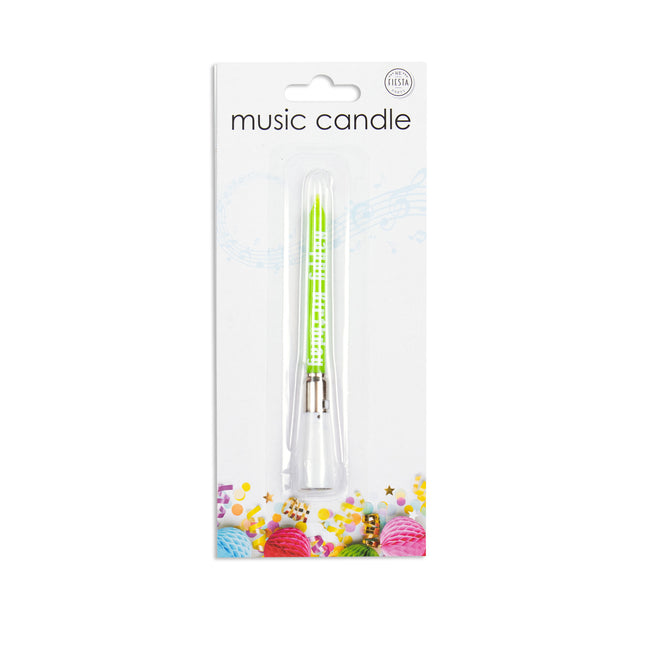Bougie avec musique 7.8cm