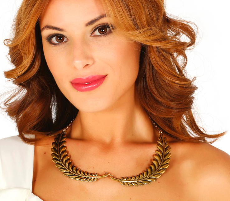 Collier Femme romaine 22cm