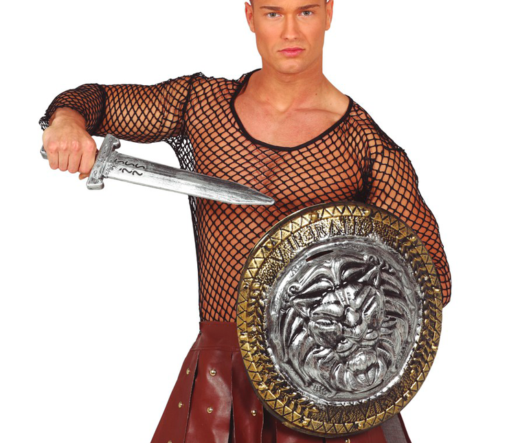 Épée bouclier de lion 44cm