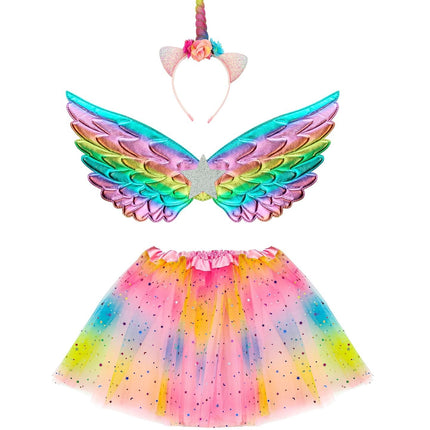 Ensemble d'accessoires de licorne 3 pièces