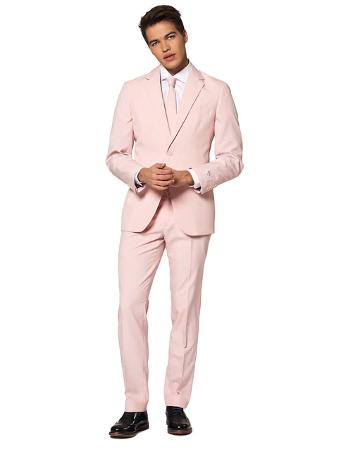Costume rose pâle Hommes <tc>OppoSuits</tc>
