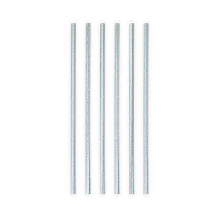 Pailles en papier perlé 19.7cm 20pcs