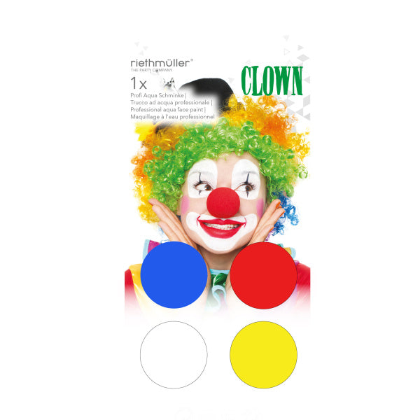 Base d'eau pour maquillage de clown