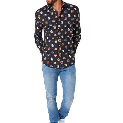 Chemise Super Mario Bad Guys Hommes <tc>OppoSuits</tc>