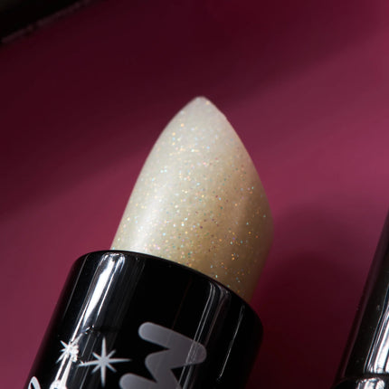 Rouge à lèvres pailleté irisé Moon Glitter blanc 4.2g