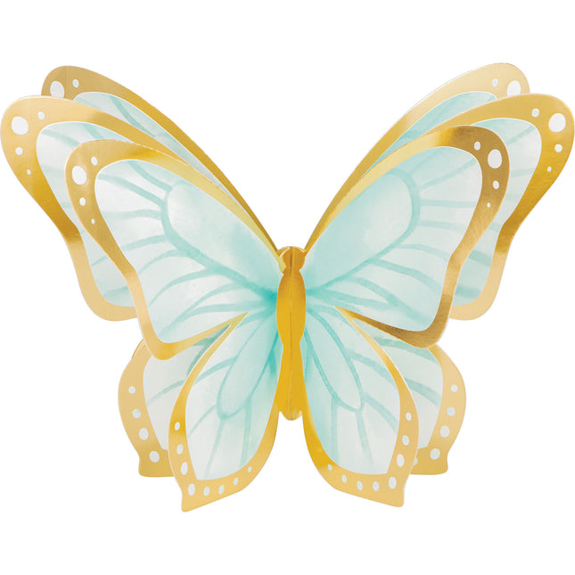 Décoration de table papillon 3pcs