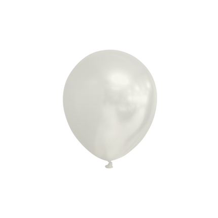 Ballons blancs métallisés 13cm 100pcs