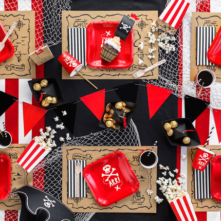 Set de cupcakes Pirate 6pcs