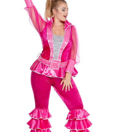Costume Disco Pink Ladies