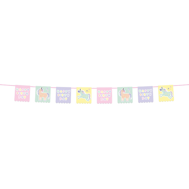 Guirlandes Licorne Arc-en-ciel 6m