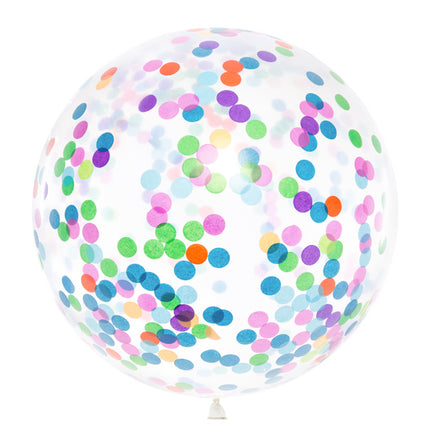 Ballon confetti 1m