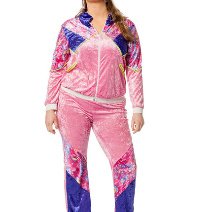 Tracksuit 80s Velvet Ladies