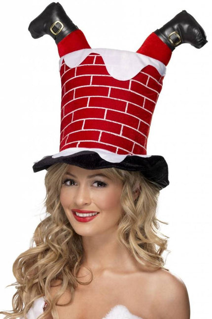 Bonnet du Père Noël Cheminée du Père Noël