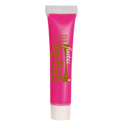 Tube de maquillage rose fluo 10ml