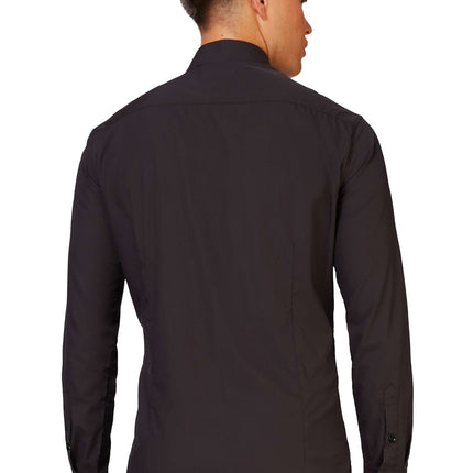 Chemise noire hommes <tc>OppoSuits</tc>
