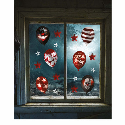 Ballons de décoration de fenêtre pour Halloween